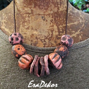 Rusztikus barna árnyalatok 1db - Meska.hu