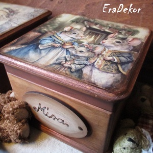 Az egérkisasszony dobozmeséje - játék & sport - baba & babaház - babaház - Meska.hu