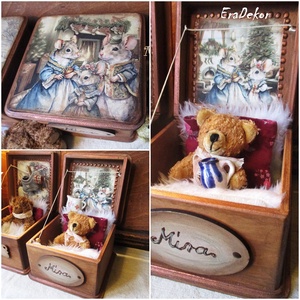 Az egérkisasszony dobozmeséje - játék & sport - baba & babaház - babaház - Meska.hu