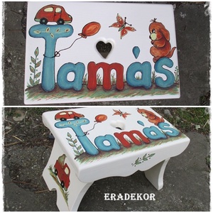 Festett sámli kisfiúknak - játék & sport - hinta & kerti játék - Meska.hu