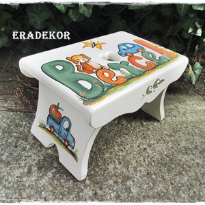 Festett sámli rókával, ajándék  kisfiúknak - játék & sport - hinta & kerti játék - Meska.hu