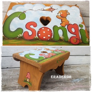 Festett sámli rókával, ajándék  kisfiúknak - játék & sport - hinta & kerti játék - Meska.hu