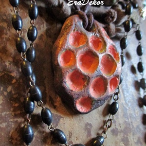 Lazac szerelem nyaklánc - ékszer - nyaklánc - medálos nyaklánc - Meska.hu