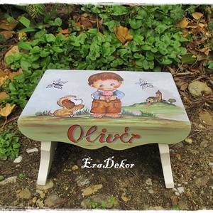 Mesés sámli a neveddel  keresztelőre - baba - mama - babalátogató ajándékcsomag - Meska.hu