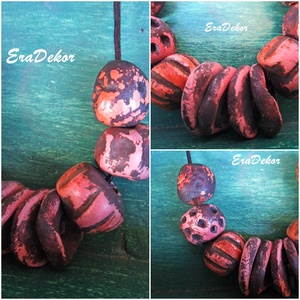 Rusztikus bohém, barna  fantázia  - Meska.hu