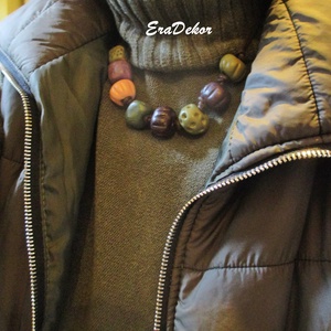 Rusztikus bohém,  fantázia nyaklánc - ékszer - nyaklánc - medálos nyaklánc - Meska.hu