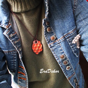 Lazac szerelem nyaklánc - ékszer - nyaklánc - medálos nyaklánc - Meska.hu