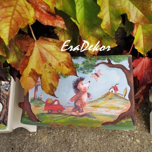 Sünis sámli kisfiúknak keresztelőre - otthon & életmód - bútor - szék & fotel - Meska.hu