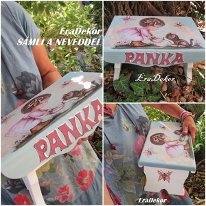 Cicás sámli, ajándék kislánynak keresztelőre - Meska.hu