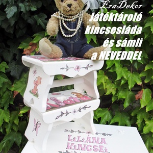 Festett sámli a neveddel, ajándék a  keresztelődre - Meska.hu