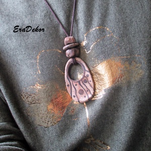 2db Rusztikus nyaklánc - ékszer - nyaklánc - medálos nyaklánc - Meska.hu