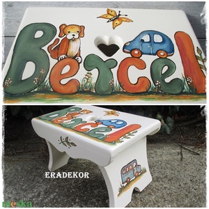 Kutyusos sámli a keresztelőmre - Meska.hu