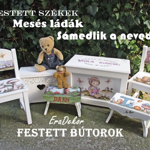 Festett szék a neveddel - otthon & életmód - bútor - szék & fotel - Meska.hu
