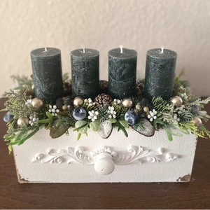 Adventi koszorú - Meska.hu