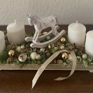 Adventi koszorú - Meska.hu
