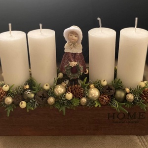 Adventi koszorú - Meska.hu