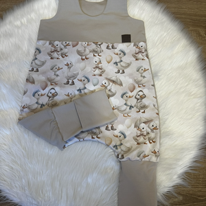 Libás tipegő hálózsák � Dupla rétegű futter, kamáslis lábrésszel (86-os méret), Baba - mama, Babaruházat, Baba hálózsák, bundazsák, Varrás, MESKA