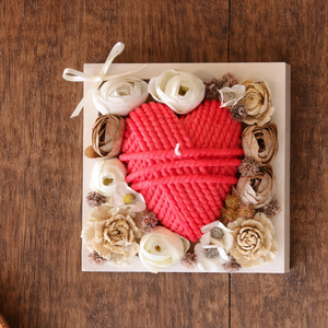 Szív kollekció- piros, Otthon & Életmód, Dekoráció, Asztal és polc dekoráció, Asztaldísz, Virágkötés, MESKA