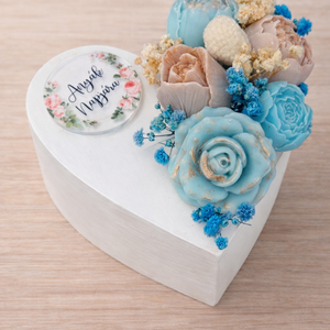 Anyák napi szójaviasz szívkollekció - Meska.hu