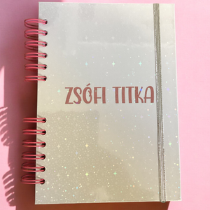 Névre szóló napló, Otthon & Életmód, Papír írószer, Jegyzetfüzet & Napló, Könyvkötés, Scrapbook, MESKA