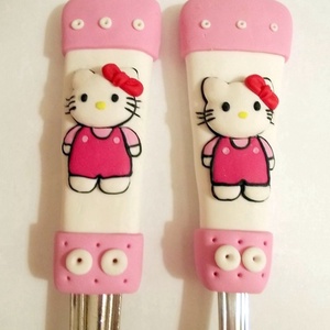 Hello Kitty kis kanál és villa - Meska.hu