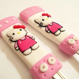 Hello Kitty kis kanál és villa -  - Meska.hu