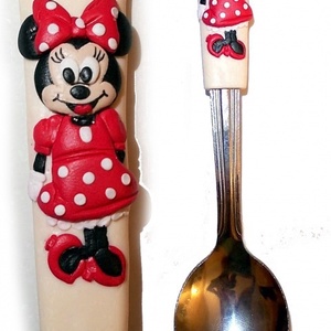 Minnie egeres müzlis-, teás vagy gyerek kanál -  - Meska.hu