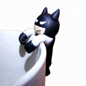 Batman pohárjelölő / teafiltertartó -  - Meska.hu