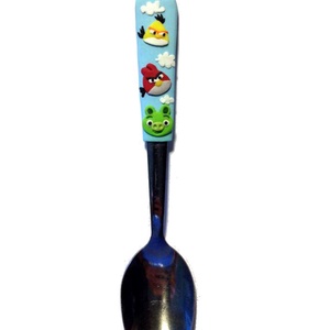 Angry Bird müzlis-, teás és/vagy gyerek kanál -  - Meska.hu