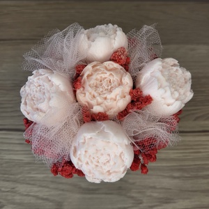 Szappanvirág - otthon & életmód - dekoráció - asztal és polc dekoráció - asztaldísz - Meska.hu