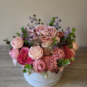 Selyemvirág box - Meska.hu