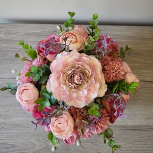 Selyemvirág box - otthon & életmód - dekoráció - asztal és polc dekoráció - asztaldísz - Meska.hu