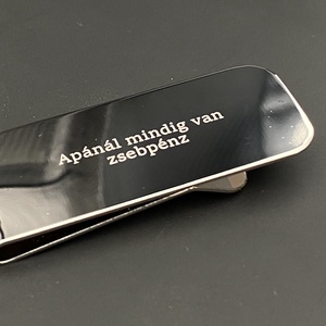 Pénzcsipesz Apáknak karácsonyra - Meska.hu