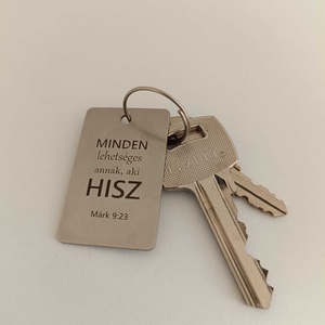 A hit ereje kulcstartó - táska & tok - kulcstartó & táskadísz - kulcstartó - Meska.hu