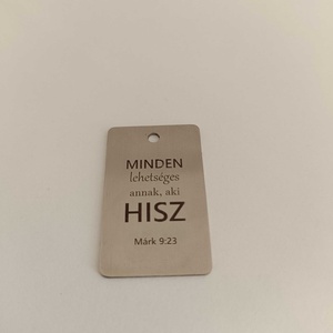 A hit ereje kulcstartó - táska & tok - kulcstartó & táskadísz - kulcstartó - Meska.hu