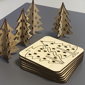 Összerakható karácsonyfa - Meska.hu