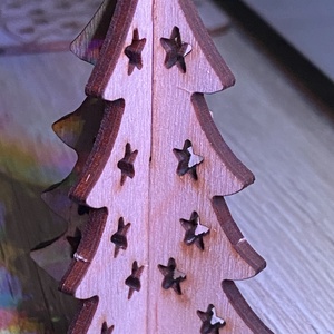 Összerakható karácsonyfa - karácsony - karácsonyi lakásdekoráció - karácsonyfadíszek - Meska.hu