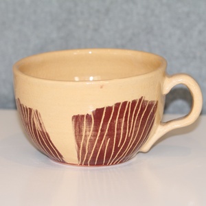 Teás bögre - művészet - szobor - kerámia - Meska.hu