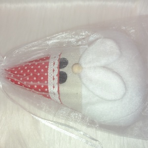 Kézműves textil Mikulás  karácsonyi dekoráció és apró ajándék  - karácsony - karácsonyi lakásdekoráció - karácsonyi lakásdíszek - Meska.hu