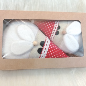 Kézműves textil Mikulás szett  karácsonyi dekoráció ajándékba  - Meska.hu