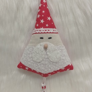 Kézműves textil Mikulás  karácsonyi dekoráció és apró ajándék  - Meska.hu