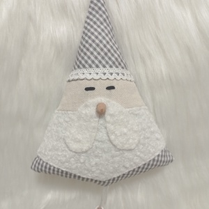 Kézműves textil Mikulás  karácsonyi dekoráció és apró ajándék  - Meska.hu