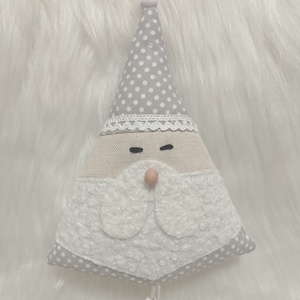 Kézműves textil Mikulás  karácsonyi dekoráció és apró ajándék  - Meska.hu