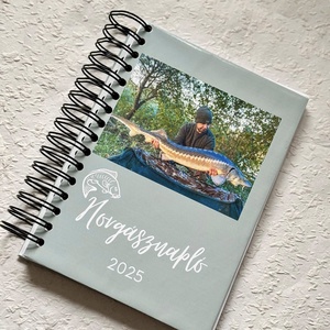 Horgásznapló, fogásnapló- egyedi fényképpel - Meska.hu
