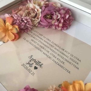 Szülőköszöntő ajándék - esküvőre, örömanyának, anyák napjára édesanyáknak, nagymamáknak, anyának, mamának - esküvő - emlék & ajándék - szülőköszöntő ajándék - Meska.hu