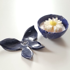 Nőnapi százszorszép gyertya, bazsarózsa illat - otthon & életmód - gyertya, illat, aroma - gyertya - Meska.hu