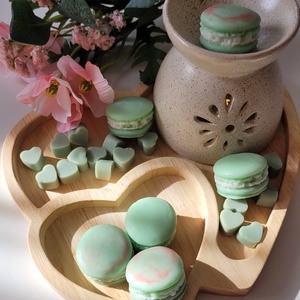 Lime mangó macaron illatviasz - Meska.hu