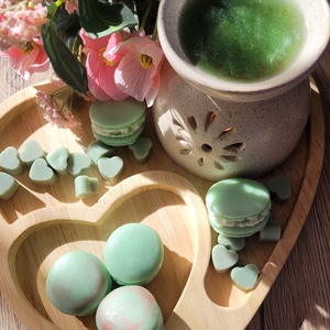 Lime mangó macaron illatviasz - otthon & életmód - gyertya, illat, aroma - illatviasz - Meska.hu