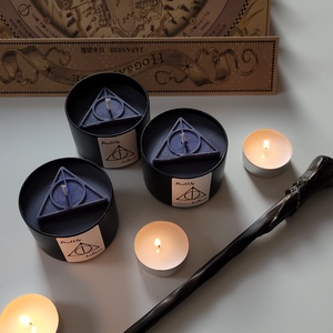 Harry Potter és a halál ereklyéi ihlette illatgyertya, Otthon & Életmód, Gyertya, illat, aroma, Gyertya, Gyertya-, mécseskészítés, MESKA