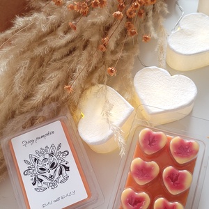 Szívecskés törhető illatviasz, Otthon & Életmód, Gyertya, illat, aroma, Illatviasz, Gyertya-, mécseskészítés, MESKA